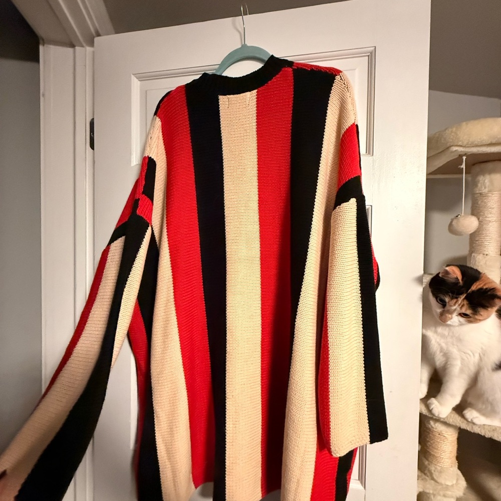Dressed in LaLa Rebel Heart Sweater Dress - Picture 5 of 5